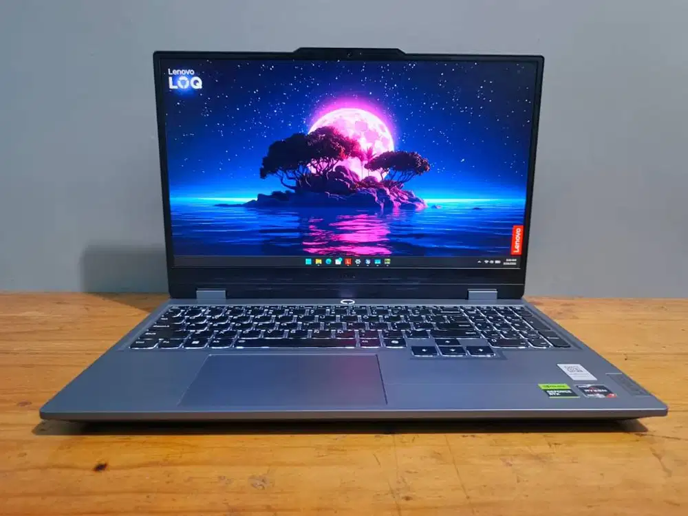 LOQ 15ARP9 Ryzen 7 7435HS 12/512GB RTX 4050 6GB FHD 144Hz Garansi 2027