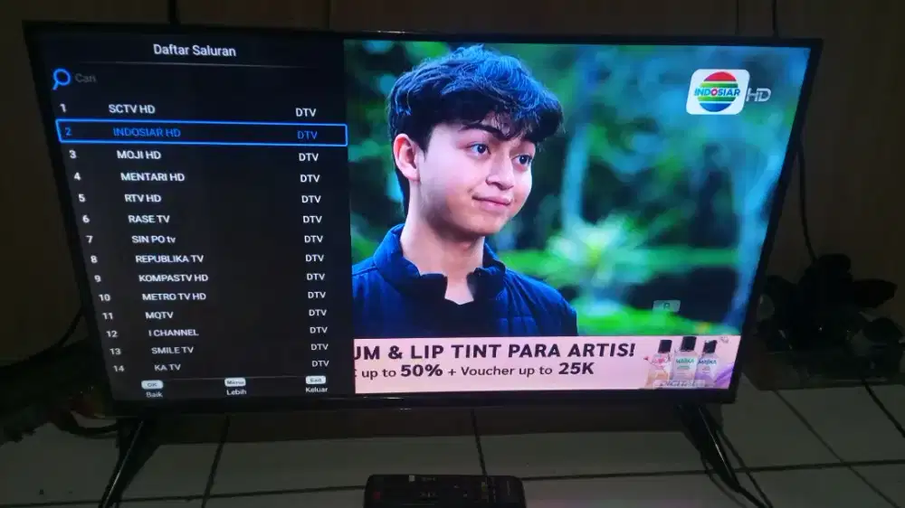 Tv led advance Android digital 32inchi mulus
