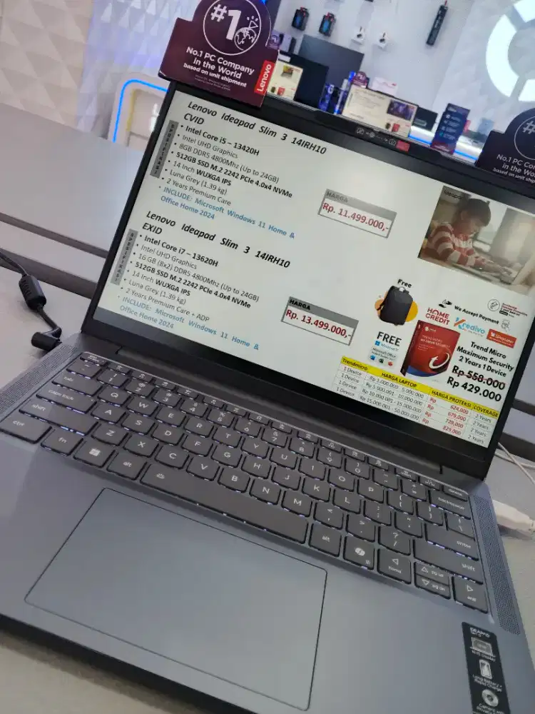 Lenovo Ideapad slim 3 14IRH10 CVID