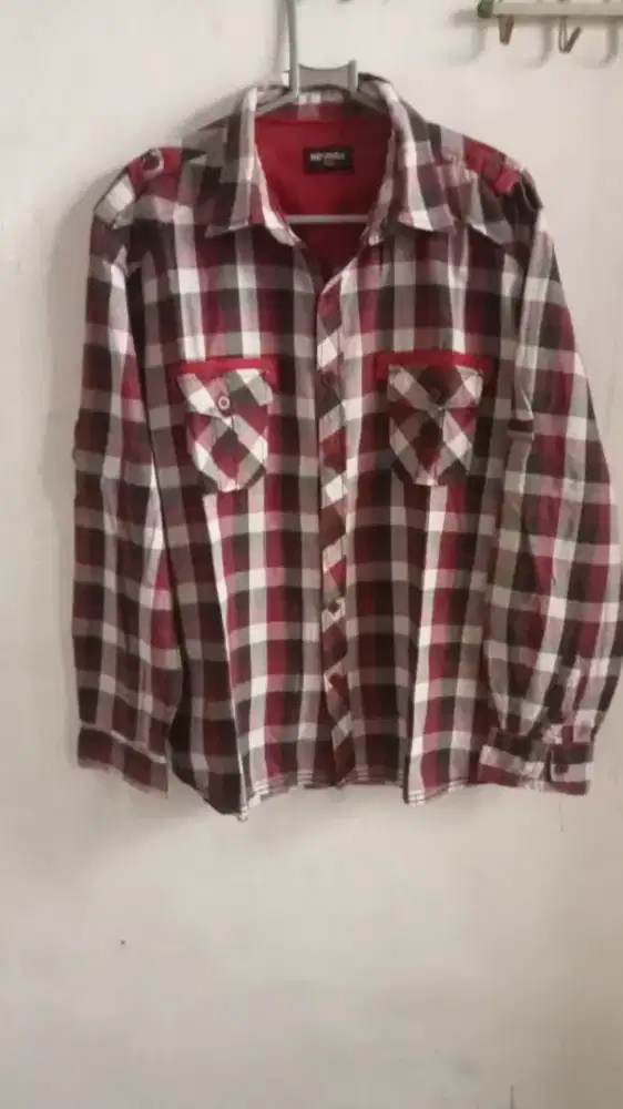 Kemeja lengan panjang second
