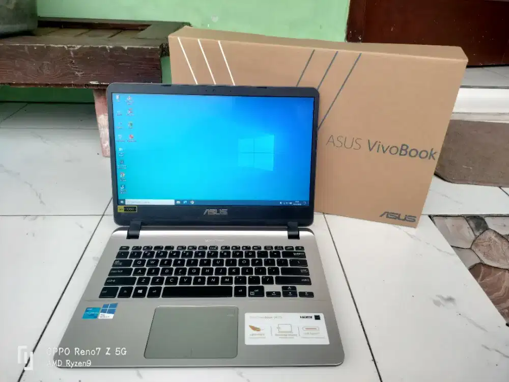 Asus Vivobook Celeron N4000 SSD Normal Pemakaian