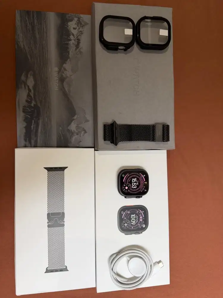 APPLE WATCH ULTRA 3 49MM GPS + CELL MILANESE LOOP TITANIUM BLACK