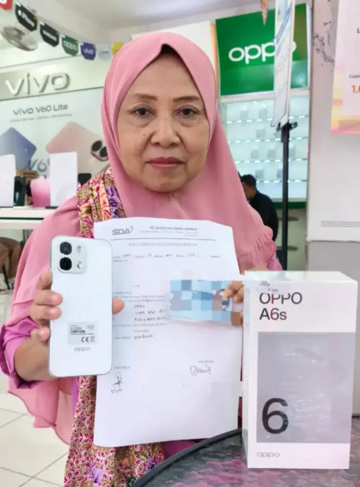 OPPO A6S RAM 8 NFC PALING LARIS HARGA 4JUTAAN KREDIT FREE TWS ORIGINAL