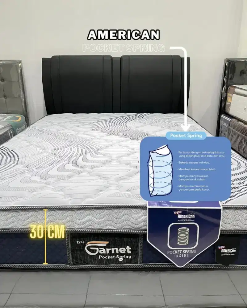 JUAL SPRINGBED AMERICAN BIGLAND