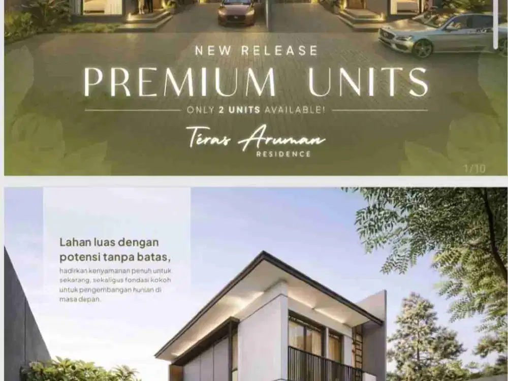 Rumah Baru Premium Bandung Harga 2 M-an | Cluster Eksklusif One Gate System
