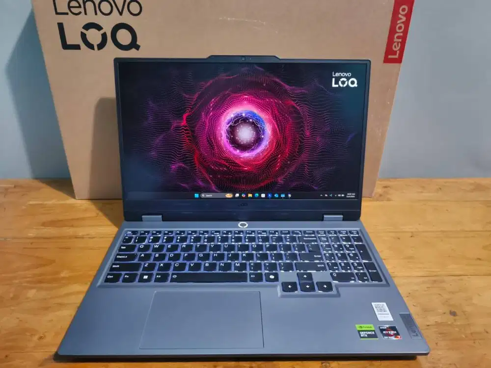 LOQ 15ARP9 Ryzen 7 7435HS 12/512GB RTX 4050 6GB FHD 144Hz Garansi 2027