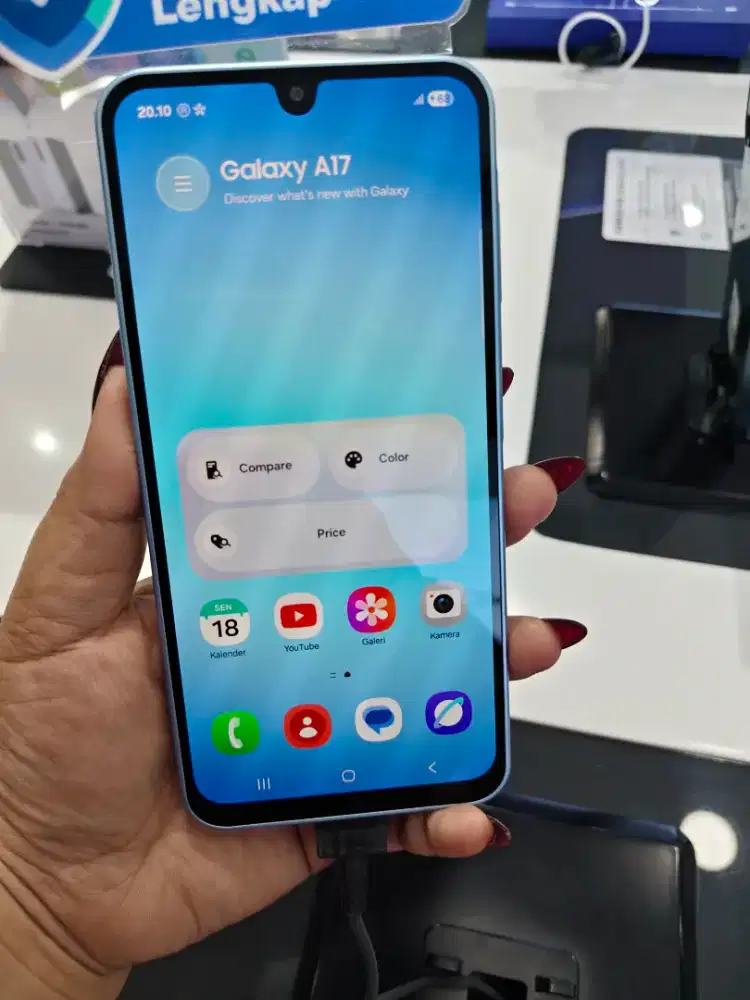 SAMSUNG A17 LTE BISA CICILAN HINGGA 12 BULAN FREE 1-2 BULAN ANGSURAN