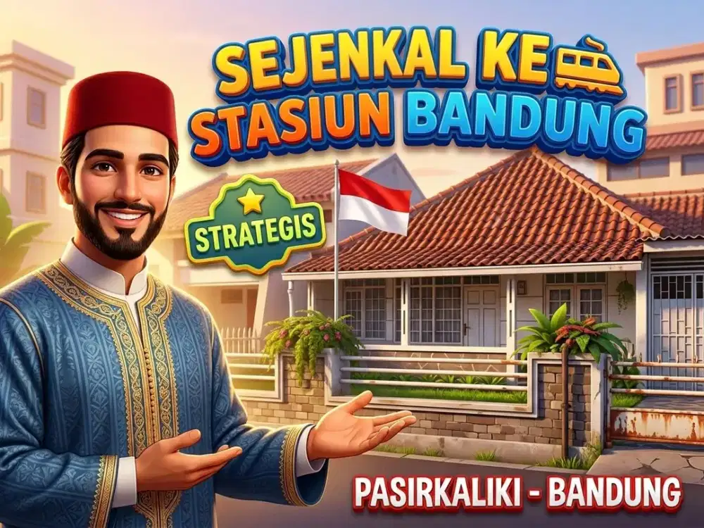 JUAL RUMAH  MURAH DI, PASIRKALIKI, CICENDO, BANDUNG KOTA.