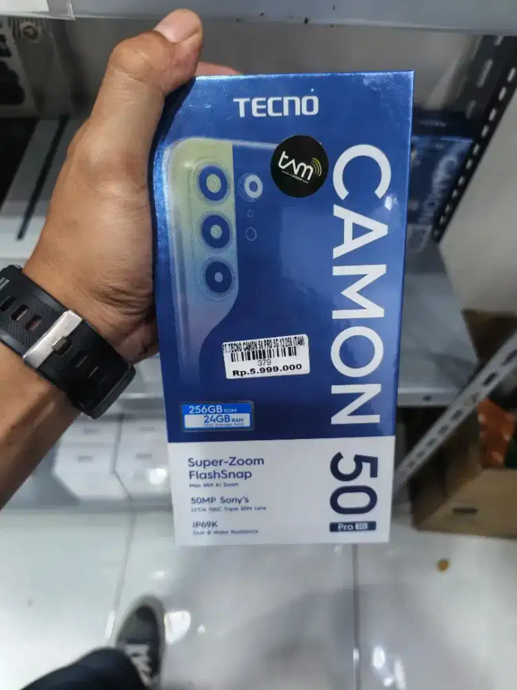 TECNO CAMON 50 PRO 5G 12/256GB | ATLANTIS DAHSYAT