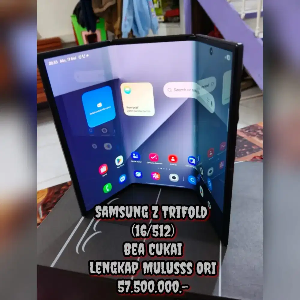 Samsung Z TriFold (16/512) Bea Cukai