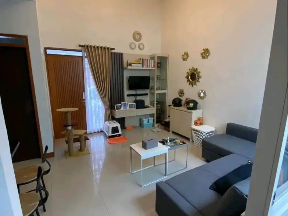 Rumah Hook Cantik Furnished di Kota Bali Residence Padalarang