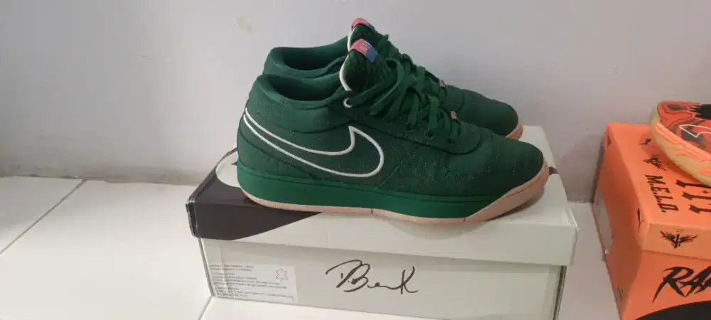 SEPATU BASKET NIKE BOOK 1 FLAGSTAFF GREEN ORIGINAL (DEVINBOOKER)