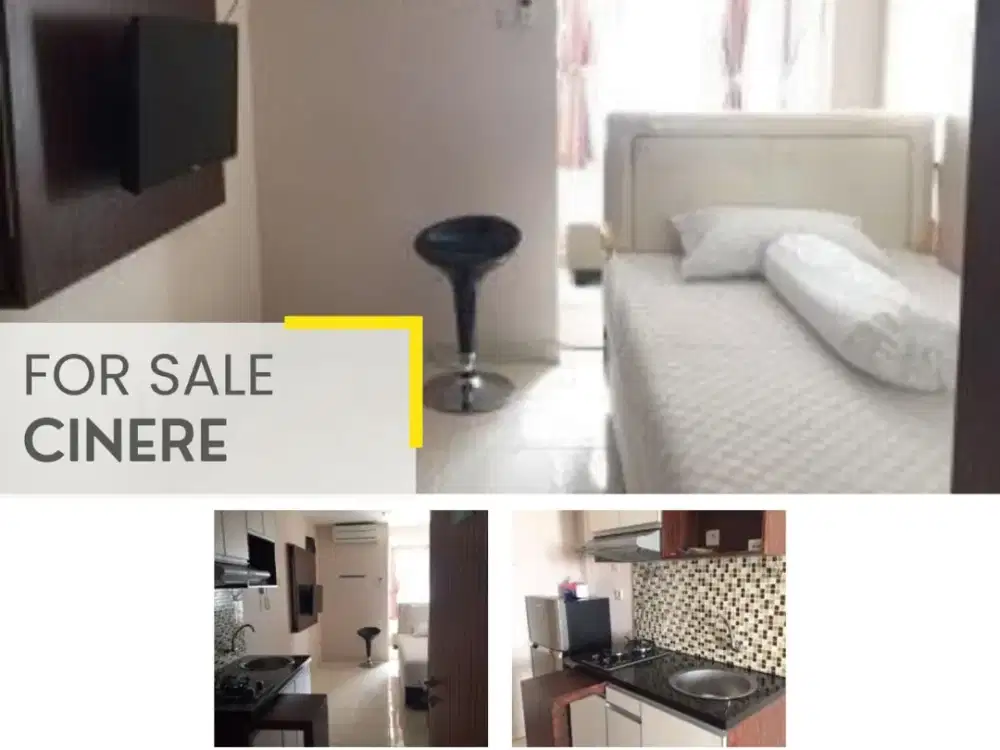 Apartement Bellevue Cinere Type Studio Full Furnished