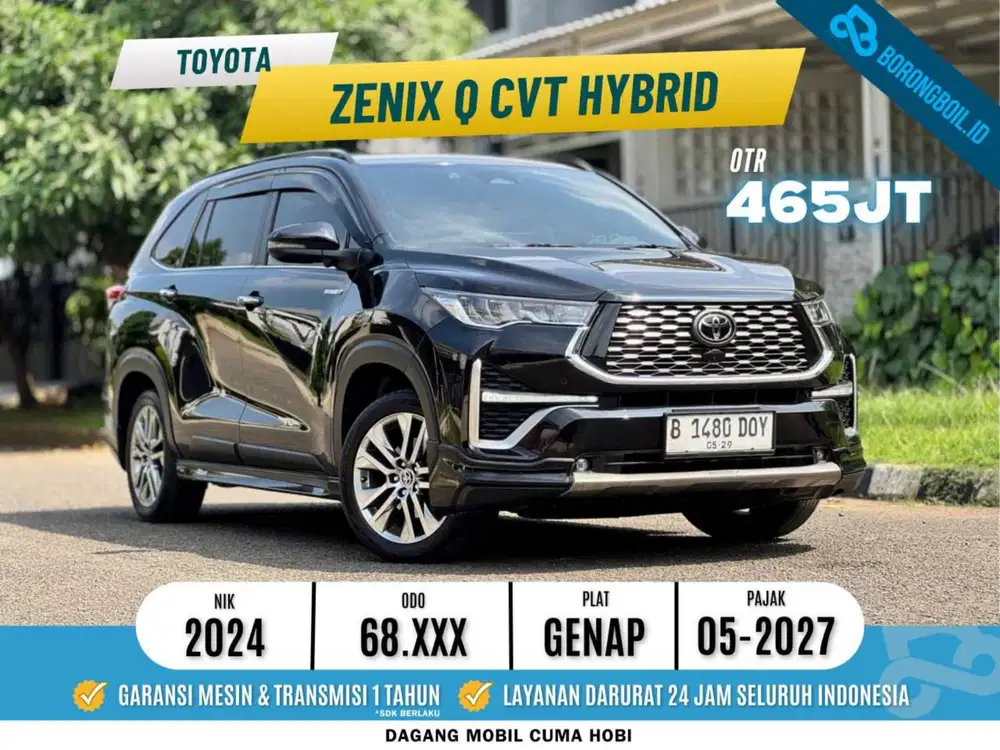 [TERMURAH] Zenix Q Cvt Hybrid 2024