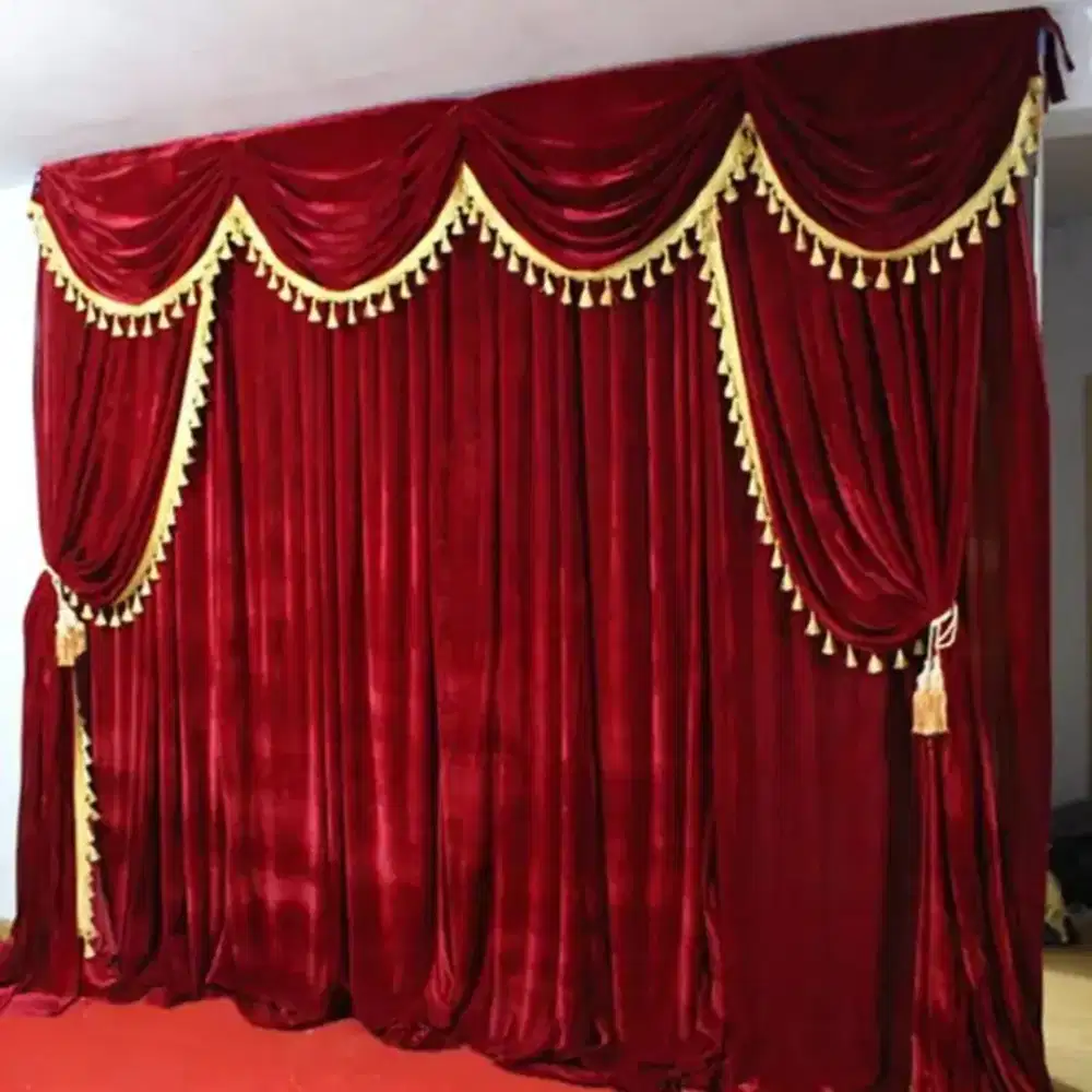 Pasang gordyn gorden murah vertikal roll blind jasa wallpaper dinding