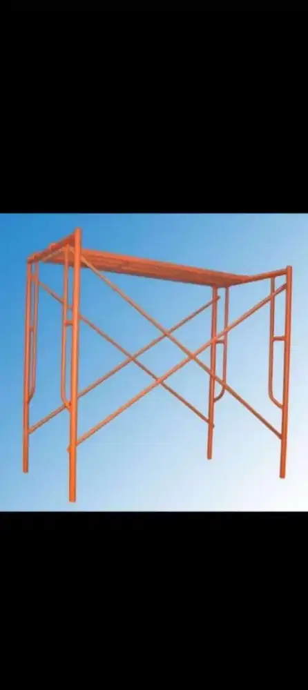Scaffolding steger