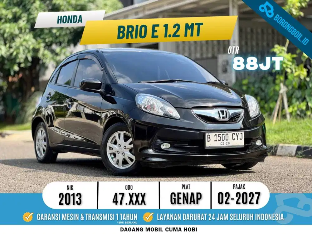 Brio E MT 2013 LOW KM 40 RBan