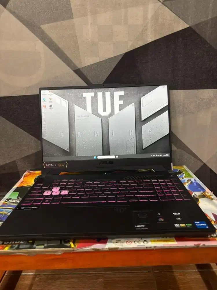 LAPTOP ASUS TUF GAMING FX507ZC4 i5 Gen 12 RAM 32/1TB SSD