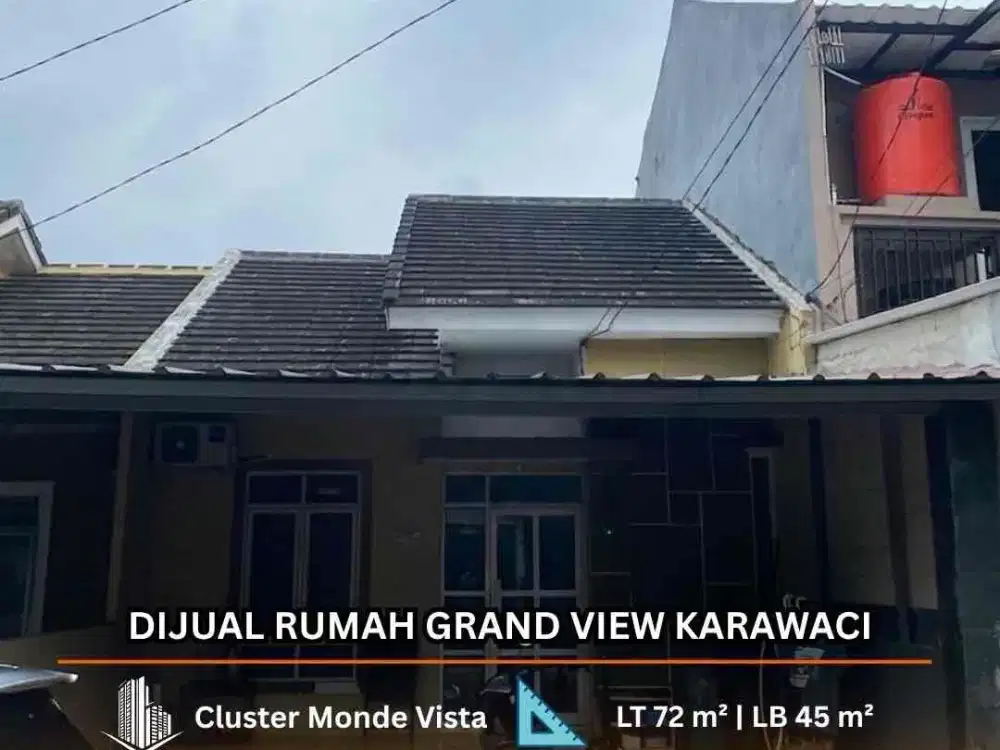 DIJUAL Rumah Gran View Karawaci, Cluster Monde Vista