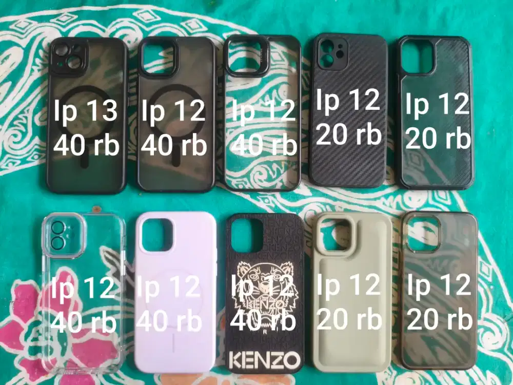 Soft case ip 13 dan 12
