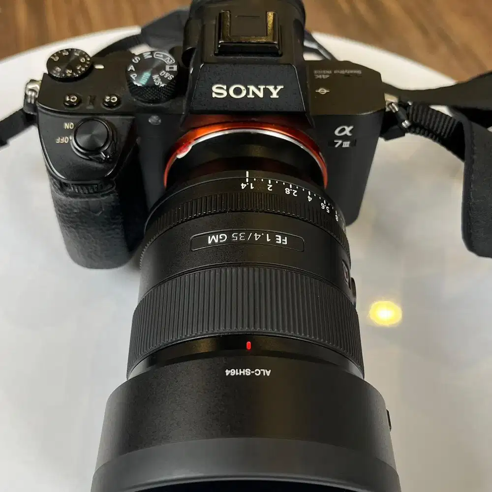 Kamera A7 III + Lensa GM