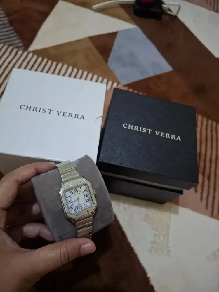 Jam chirst verra dan casio original wanita