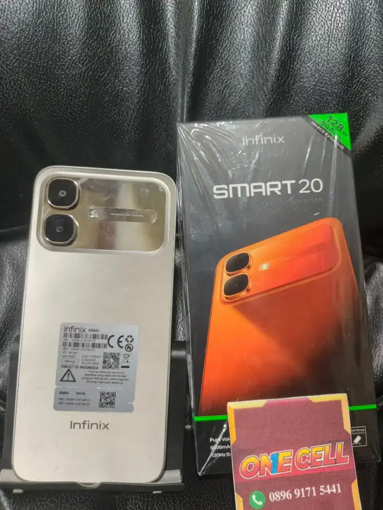Infinix Smart 20 Ram 4+4/128GB Fullset Ori Mulus