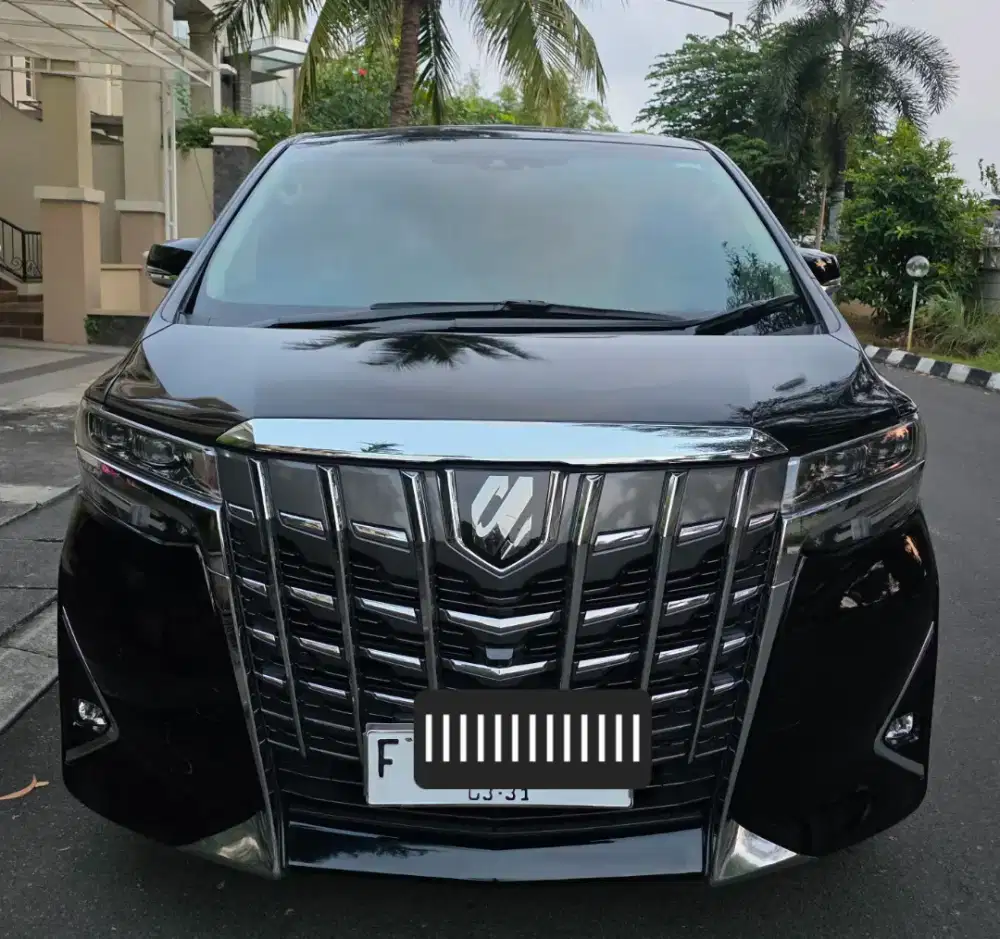 Alphard 2.5 G TSS 2022 nik 21 pajak on baru diperpanjang
