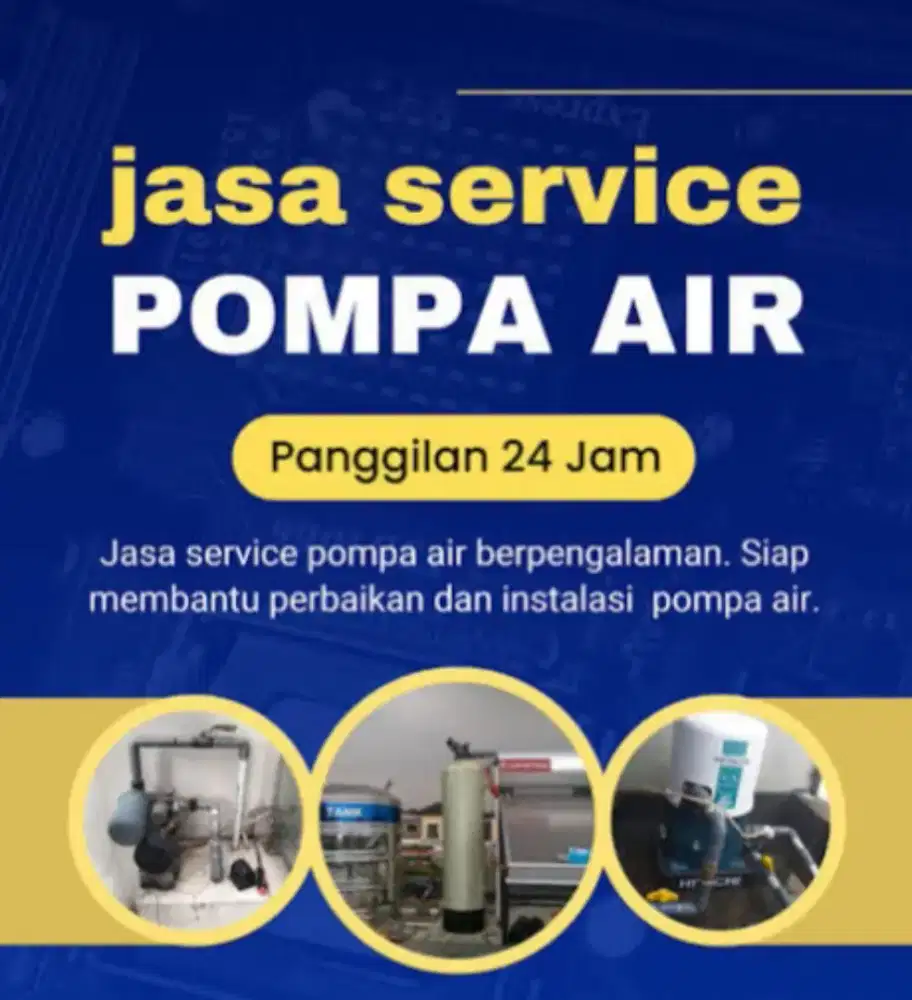 JASA SERVIS POMPA AIR PANGGILAN,HARGA BERSAHABAT DAN BERGARANSI