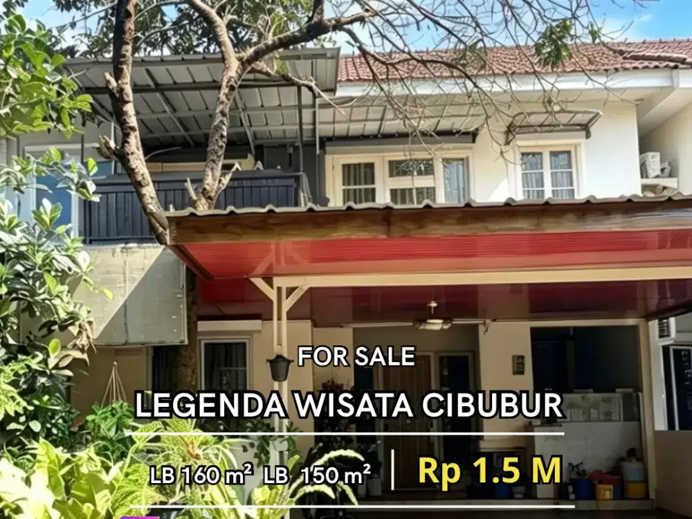 Rumah di Jual Di Legenda Wisata Cibubur