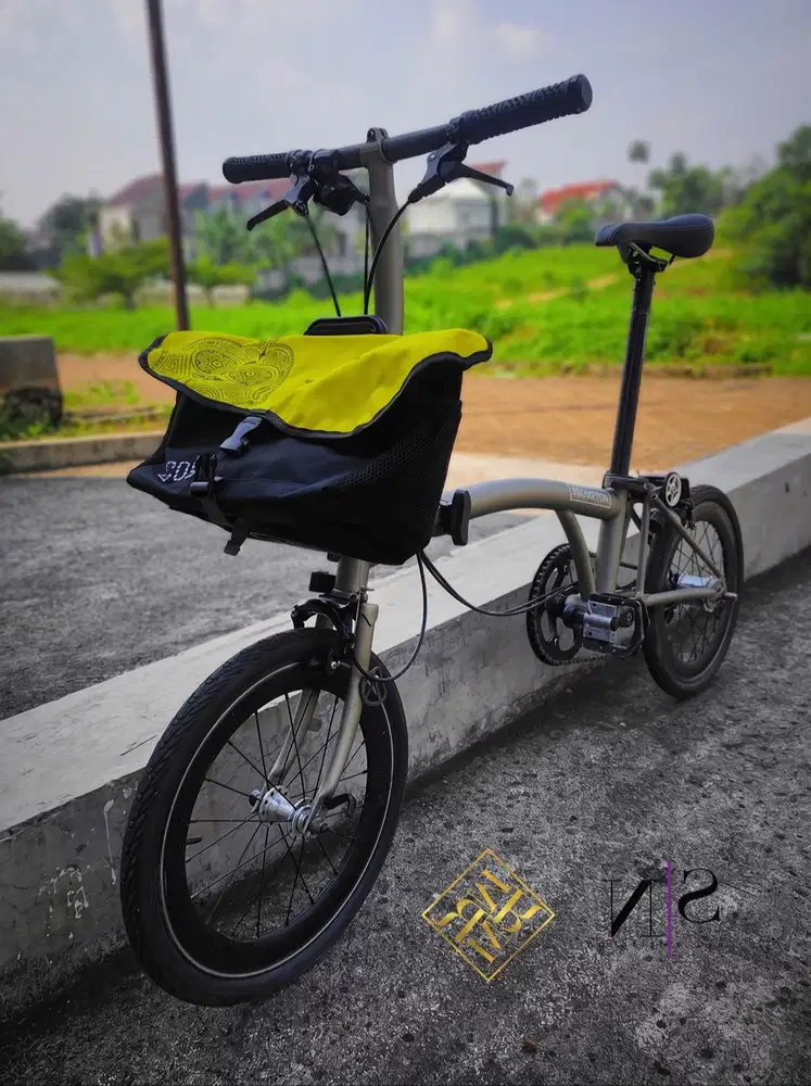 Tas Sepeda Lipat / Front Block For Folding Bike Brompton 3Sixty