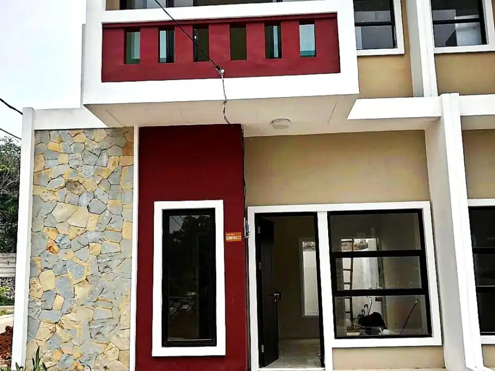 Dijual Rumah 2 Lantai dalam Cluster Seminyak Sanur Valley Serpong Gunung Sindur Bogor