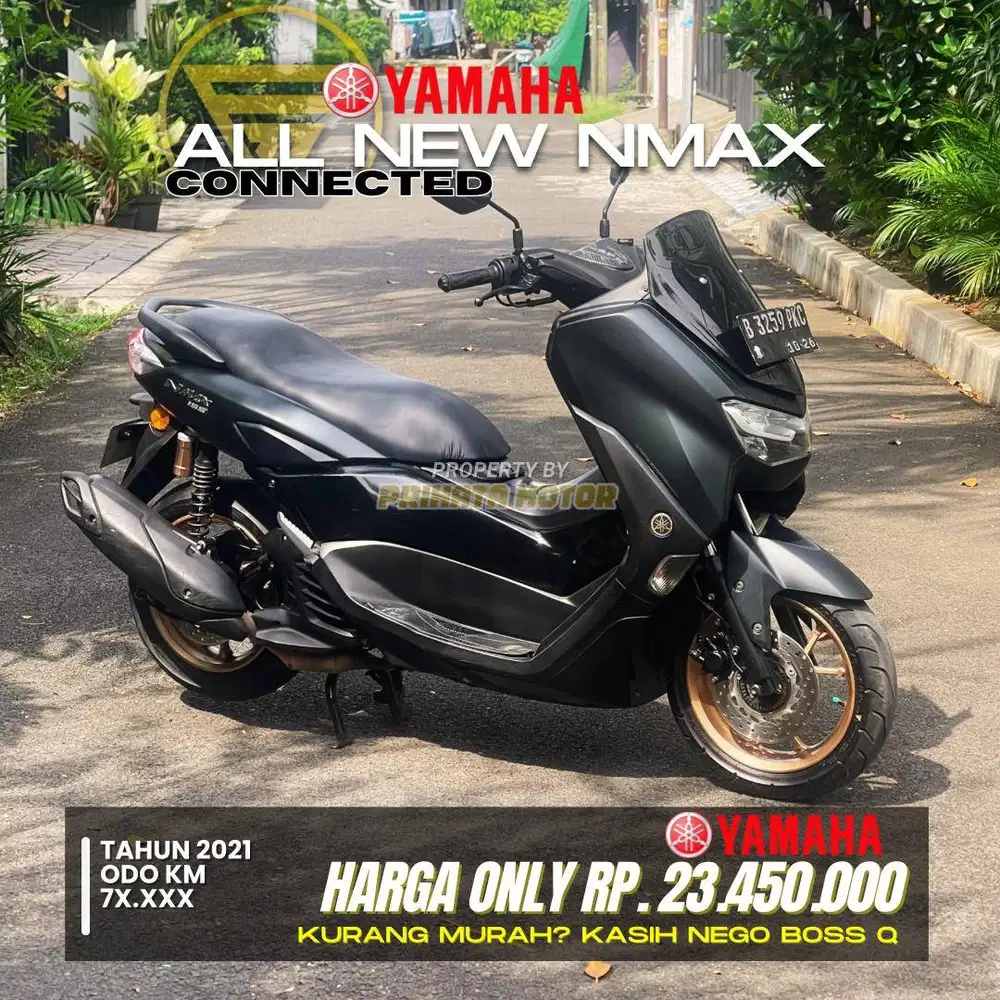 CREDIT DP MULAI 0 RUPIAH NMAX CONNECTED 2021 !!!