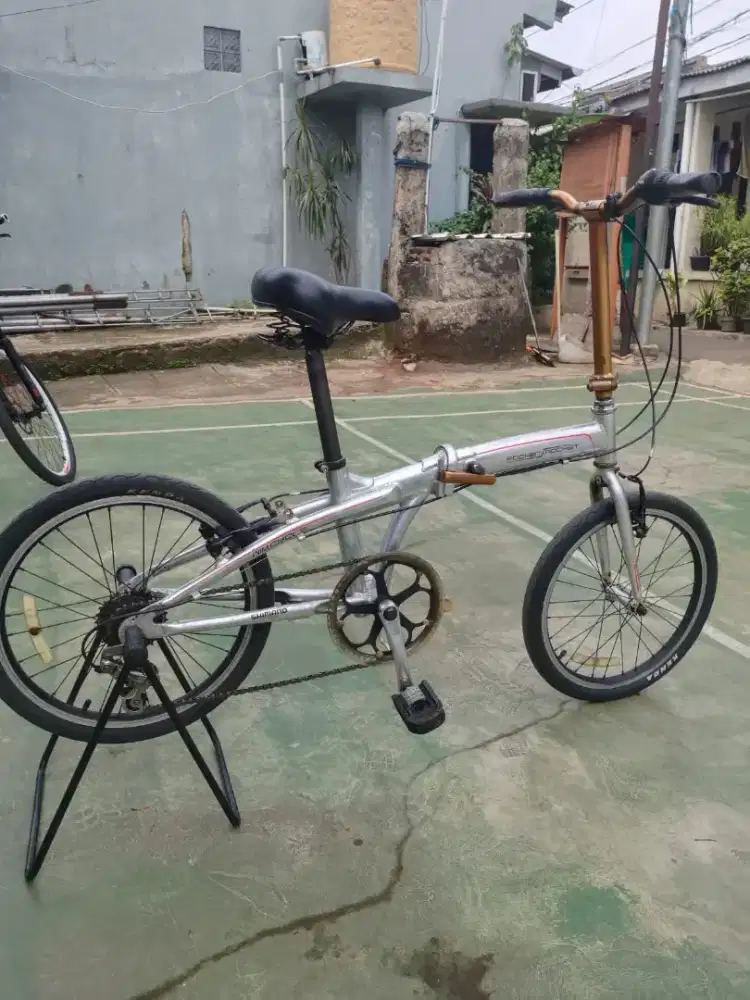 Sepeda lipat wimcycle alloy