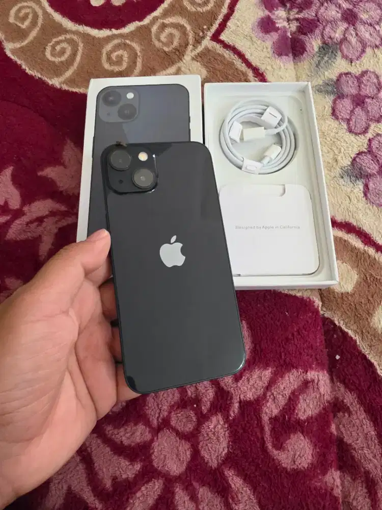 iPhone 13 128gb mulus like new,,lengkap fulset,istimewa