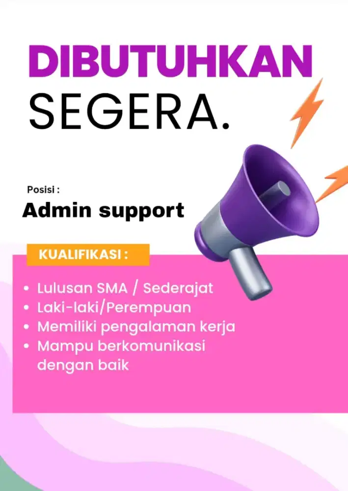 Info lowongan kerja terbaru