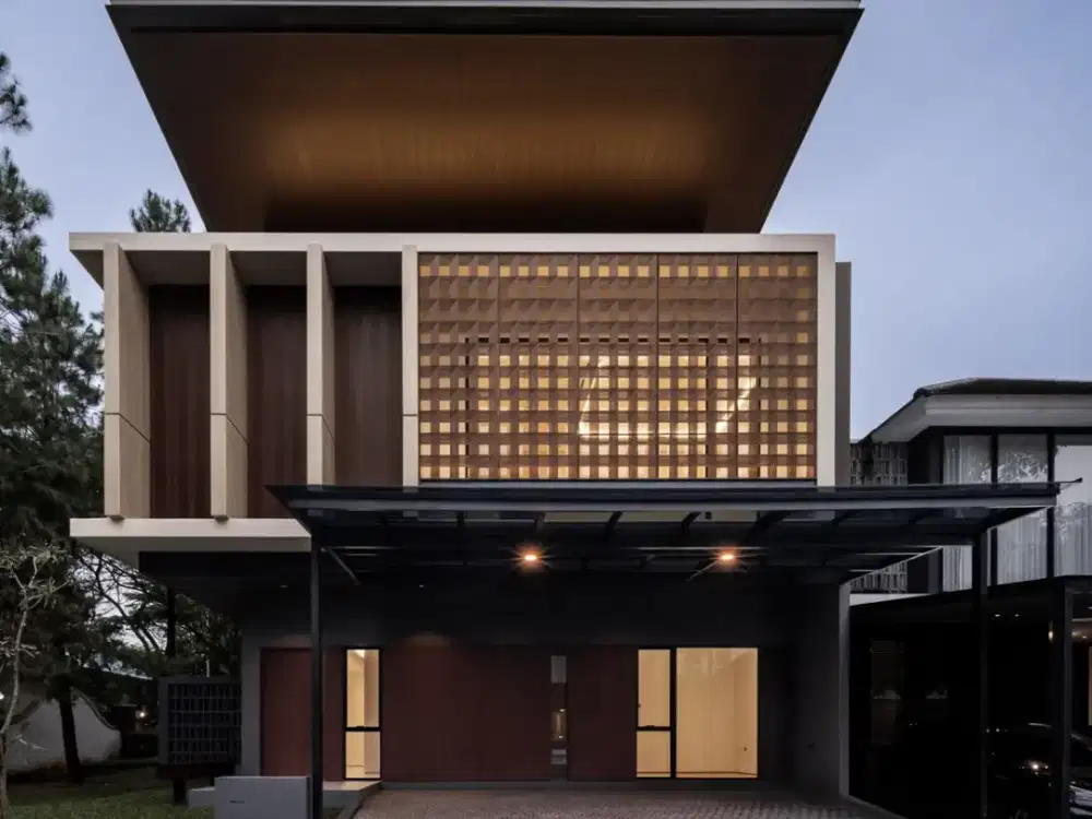 Dijual Rumah Mewah Modern Contemporary Design di BSD Foresta Fresco Aria