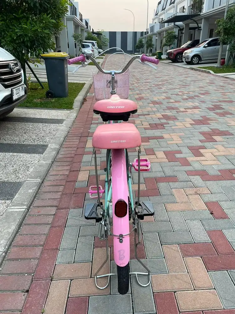 Sepeda Barbie Warna Pink
