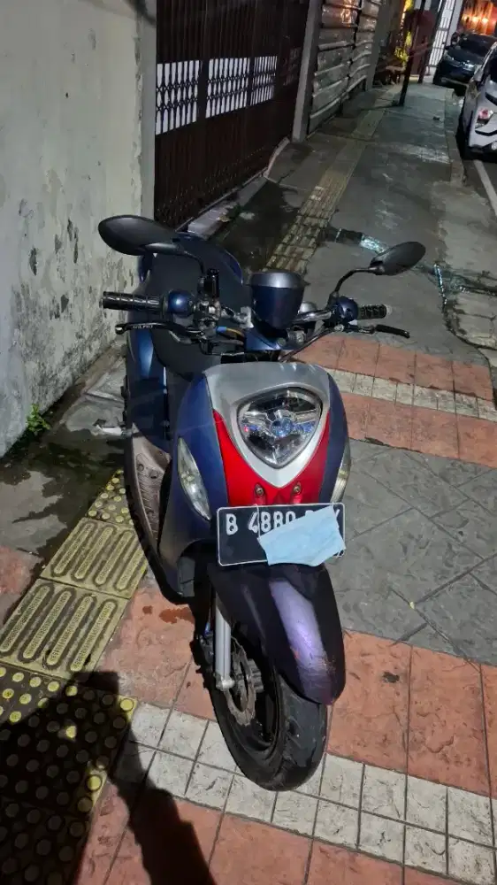 Yamaha Fino Fi grande 2017 Biru