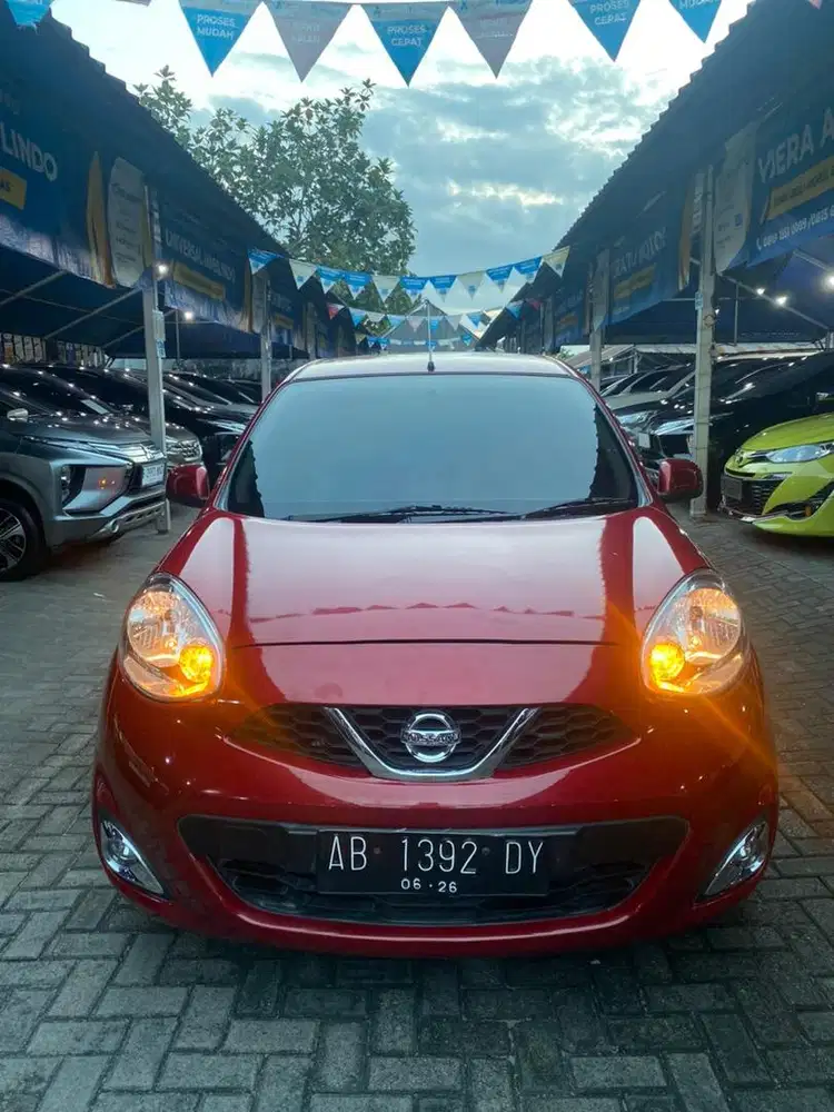 Nissan March Matic 2016 AB Asli Tgn1 Istimewa Original DP Murah