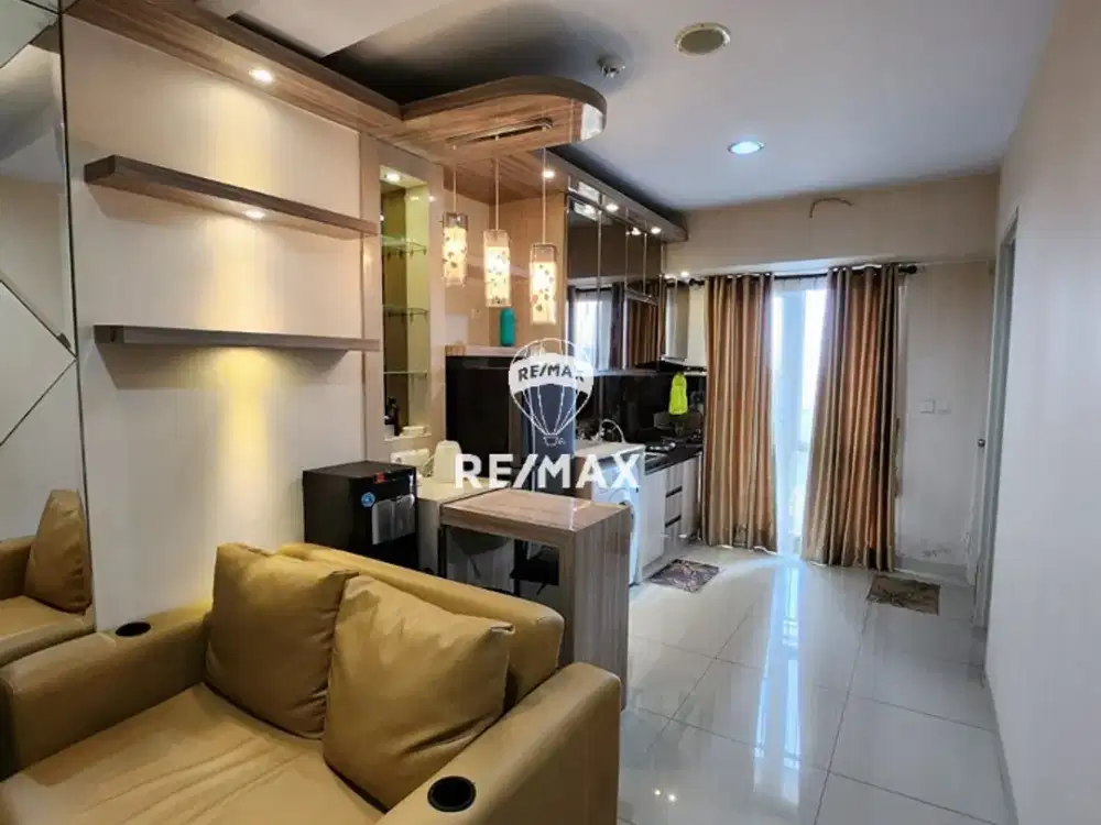 Dijual Apartemen Oak Tower Tower B — tipe 2BR Full Furnish Dengan View Kolam Renang Jaktim