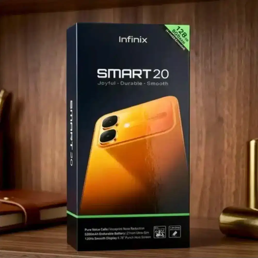 INFINIX SMART 20 SEGEL BOX GARANSI RESMI 1 TAHUN