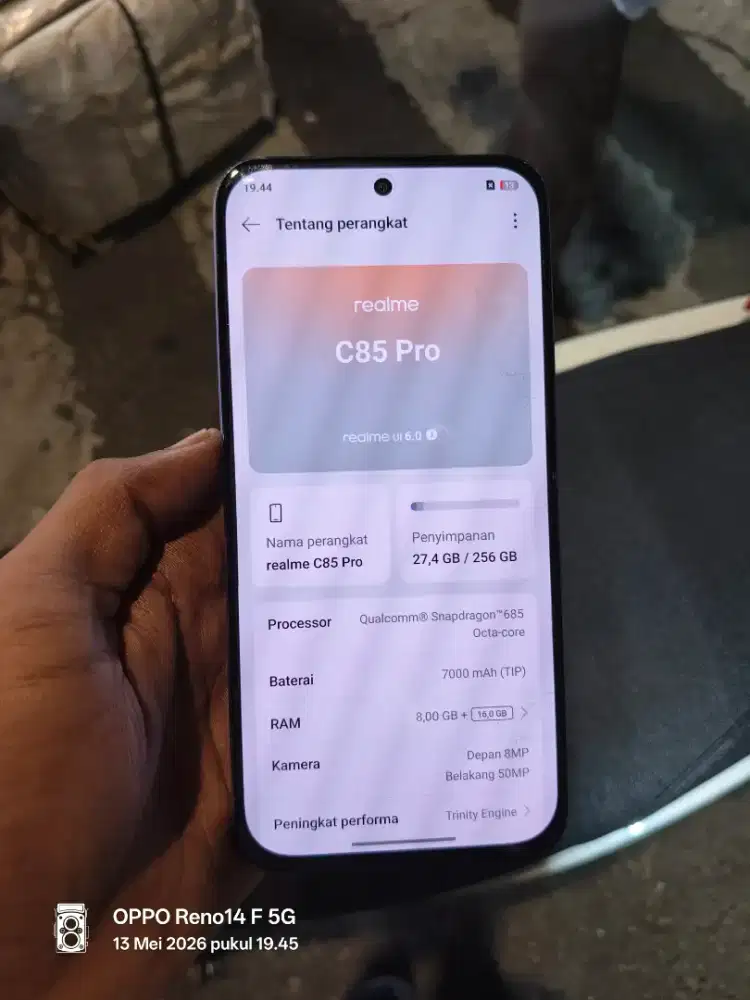 Realme c85 pro 5G 8/256 mulus nominus