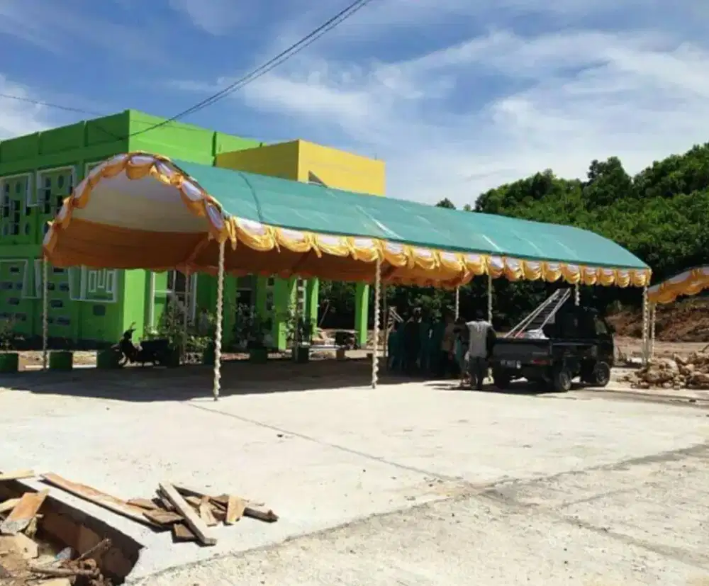 Rangka Tenda Lengkung (hanya rangka)
