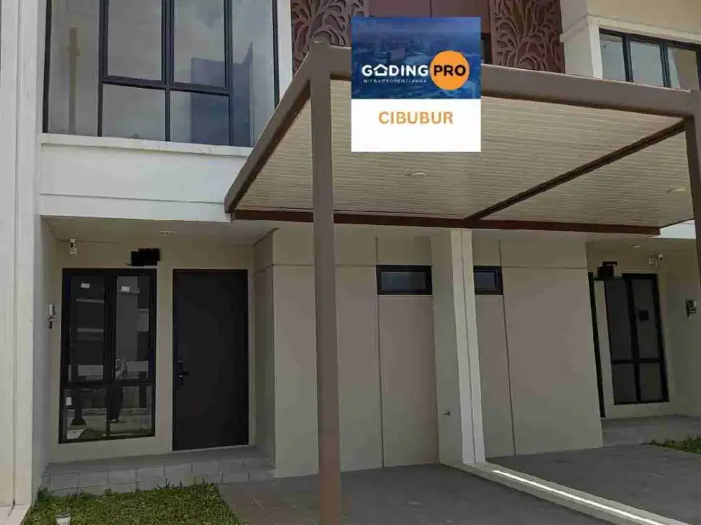 Rumah Dijual Podomoro Golf View Cluster Khaya Cimanggis Depok Bisa Over Kredit SHM