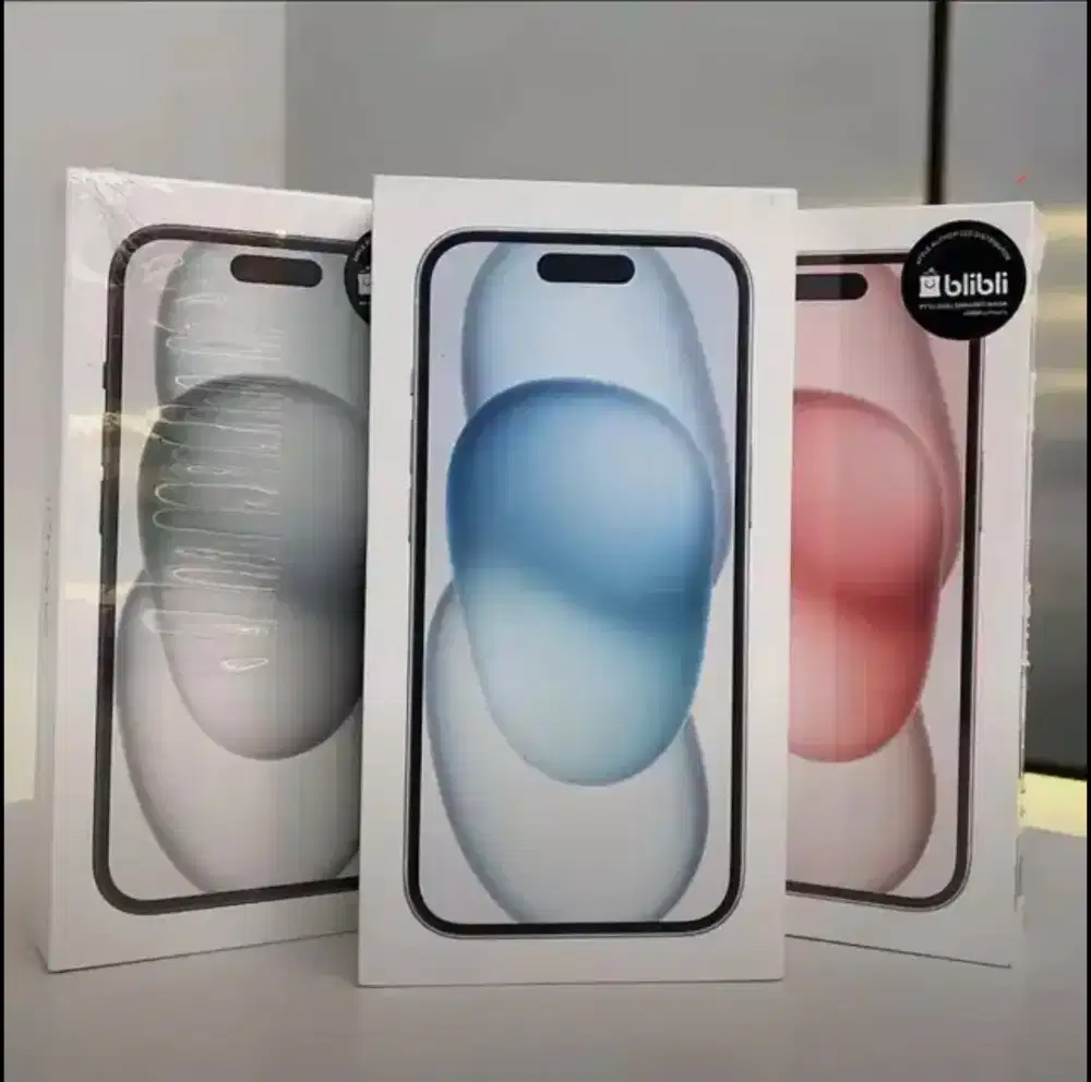 IPHONE 15 128GB SEGEL BOX GARANSI RESMI IBOX TAM 1 TAHUN