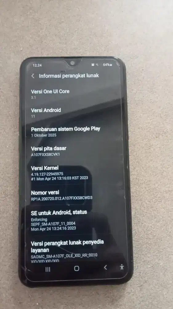 Samsung A10s Ram 2/32gb