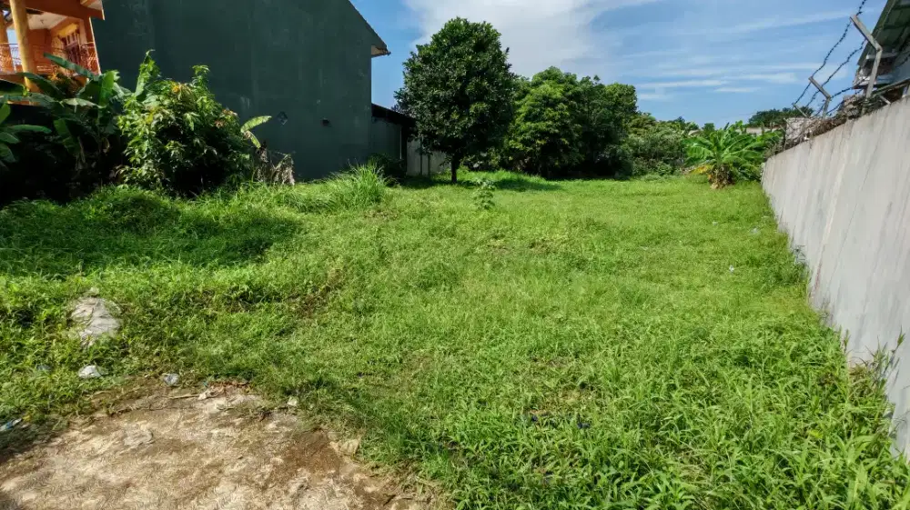 Tanah Kosong Luas 426m Siap Bangun Bojong Gede