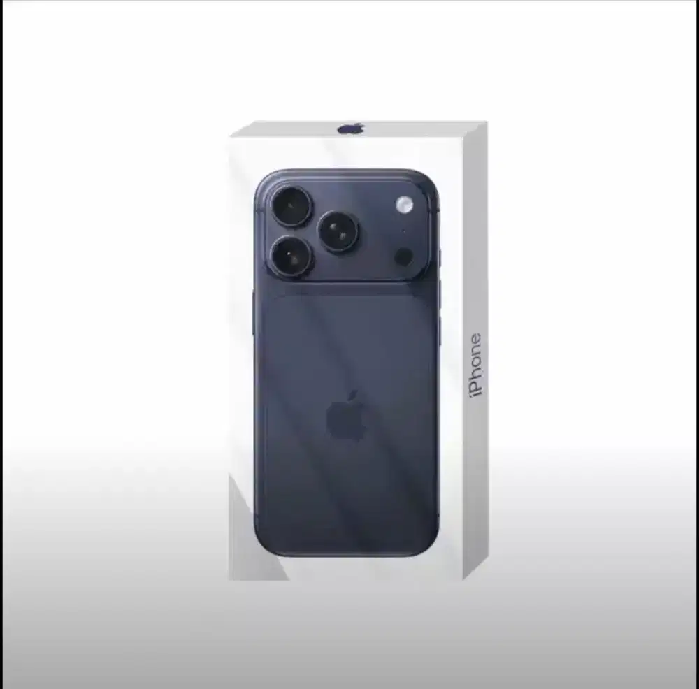 IPHONE 17 PRO MAX 256GB SILVER GARANSI 1 TAHUN IBOX
