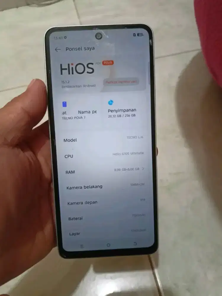 Pova tecno 7 4G